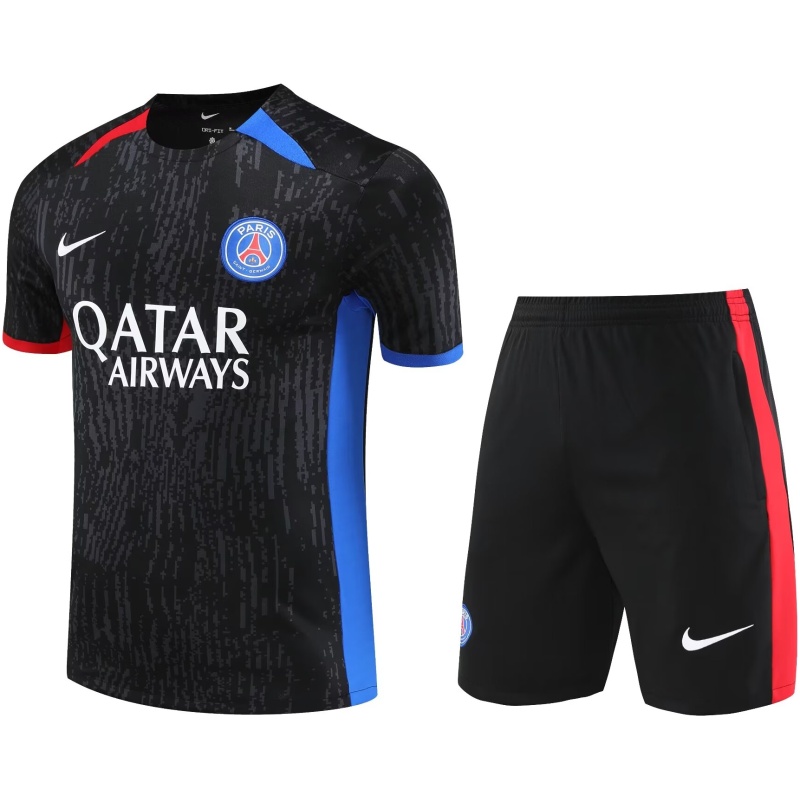 Tenue d’entraînement courte PSG Noire II 2023/24