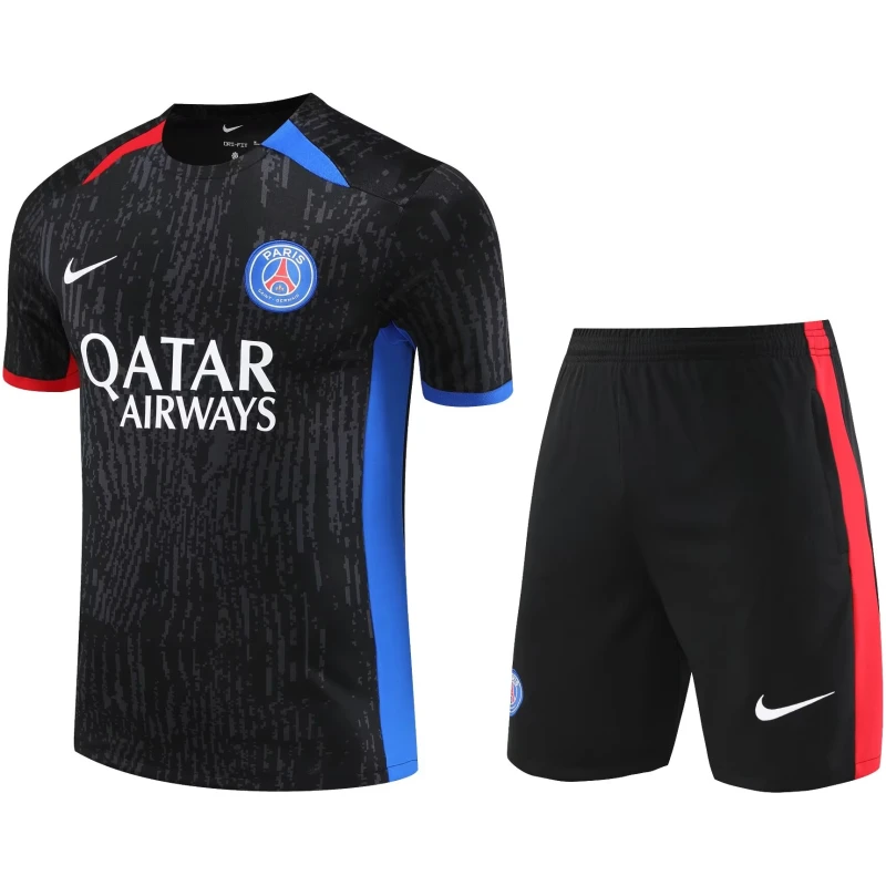 Tenue d’entraînement courte PSG Noire II 2023/24