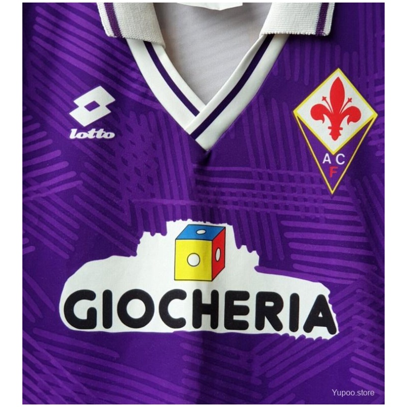 Maillot domicile rétro Fiorentina 91/92
