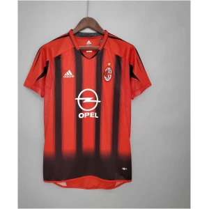 Maillot domicile rétro de l’AC Milan 2004/05