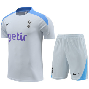 Ensemble de Survêtement Court Tottenham Hotspur Gris Clair 2024/25