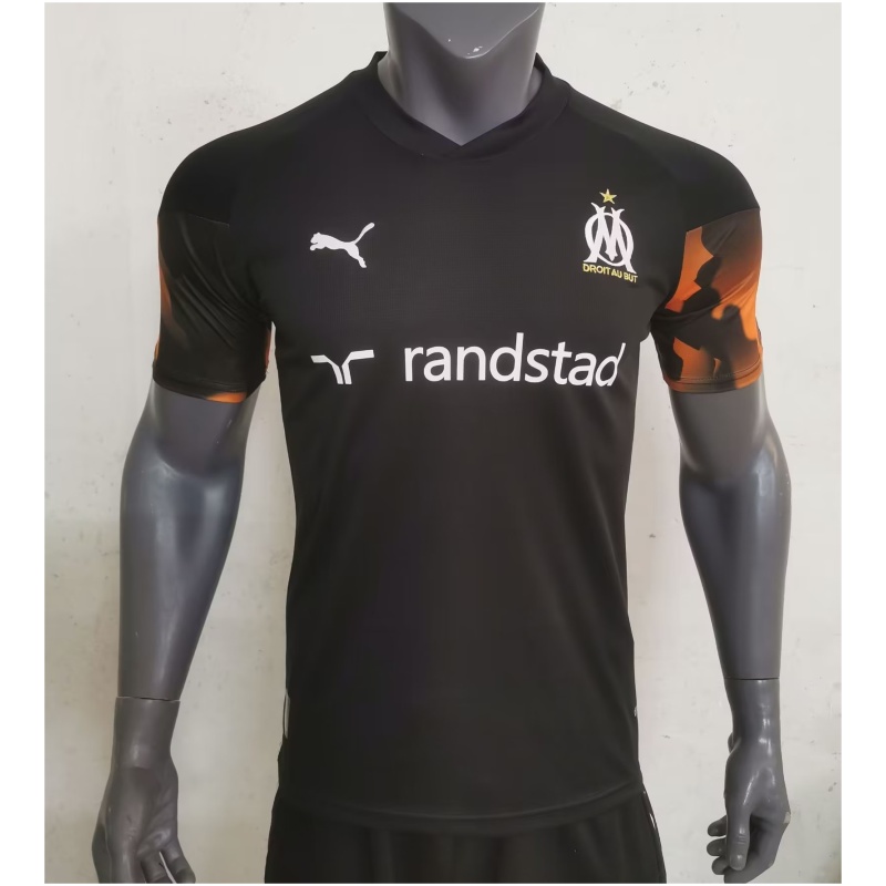 Maillot d’entraînement court Olympique de Marseille Noir 2023/24