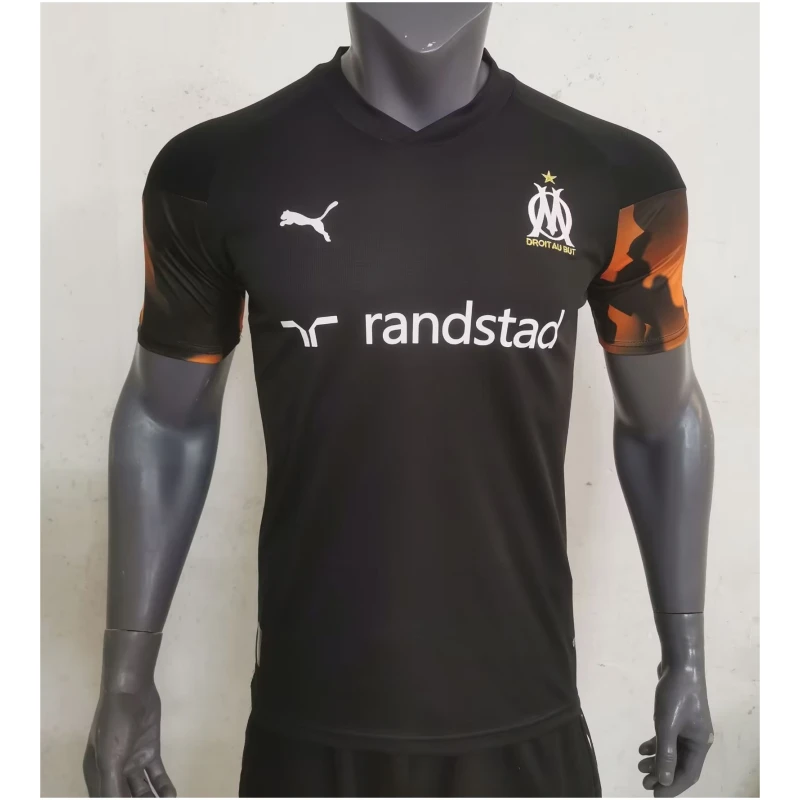 Maillot d’entraînement court Olympique de Marseille Noir 2023/24