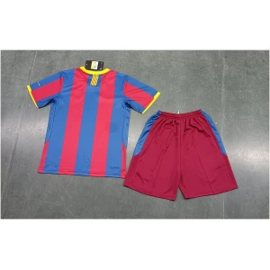 Maillot Domicile Retro Barcelone Enfants 2010/11