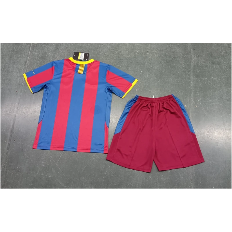 Maillot Domicile Retro Barcelone Enfants 2010/11