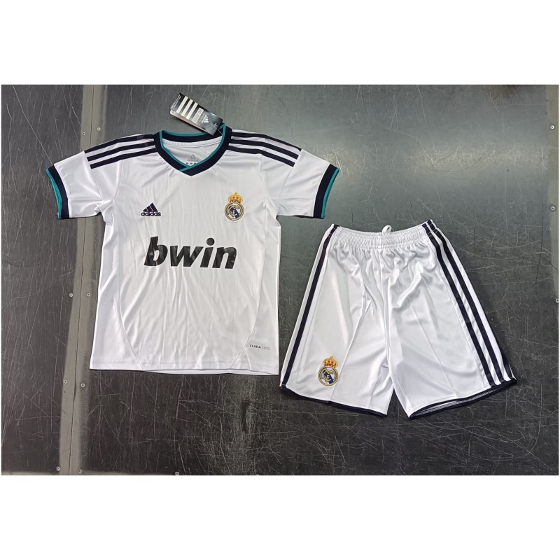 Maillot domicile rétro enfant du Real Madrid 2012/13