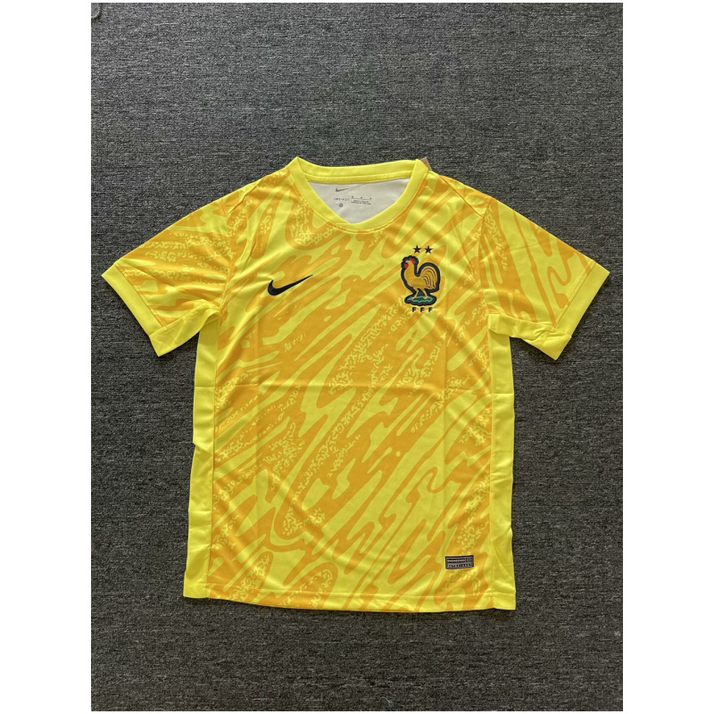 Maillot Jaune du Gardien de But de l’Équipe de France 2024