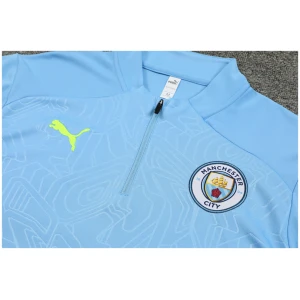 Ensemble d'entraînement bleu Manchester City 2024/25