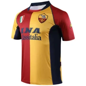 Maillot Domicile Rétro de la Roma 2001/2002