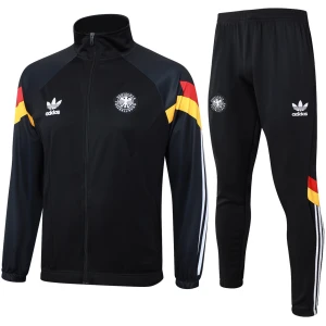 Ensemble de survêtement Allemagne Veste + Pantalon Noir 2024
