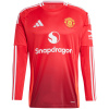 Maillot Domicile Manchester United Manches Longues 2024/25