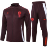 Ensemble d’entraînement Veste + Pantalon Bayern Munich Bordeaux 2024/25