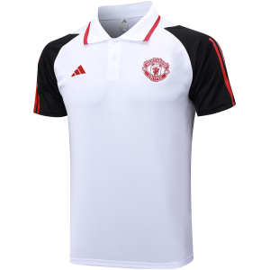 Polo Manchester United Blanc 2023/24