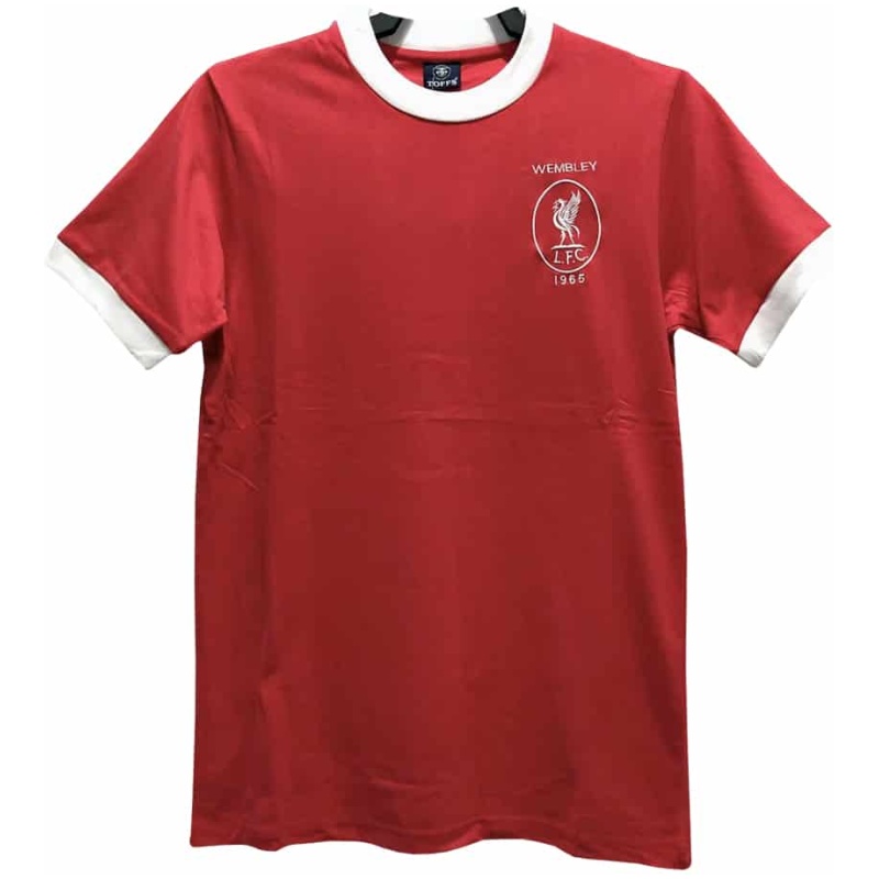 Maillot domicile rétro de Liverpool 1965