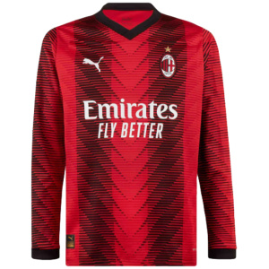 Maillot domicile à manches longues de l’AC Milan 2023/24