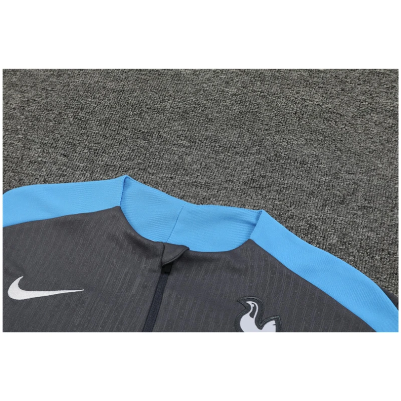 Tenue d’entraînement Tottenham Hotspur Gris Foncé 2024/25