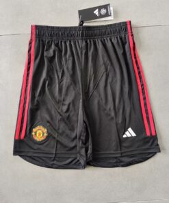 Shorts Noirs Domicile Manchester United 2023/24