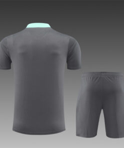 Maillot d’entraînement court PSG pour enfants gris 2024/25