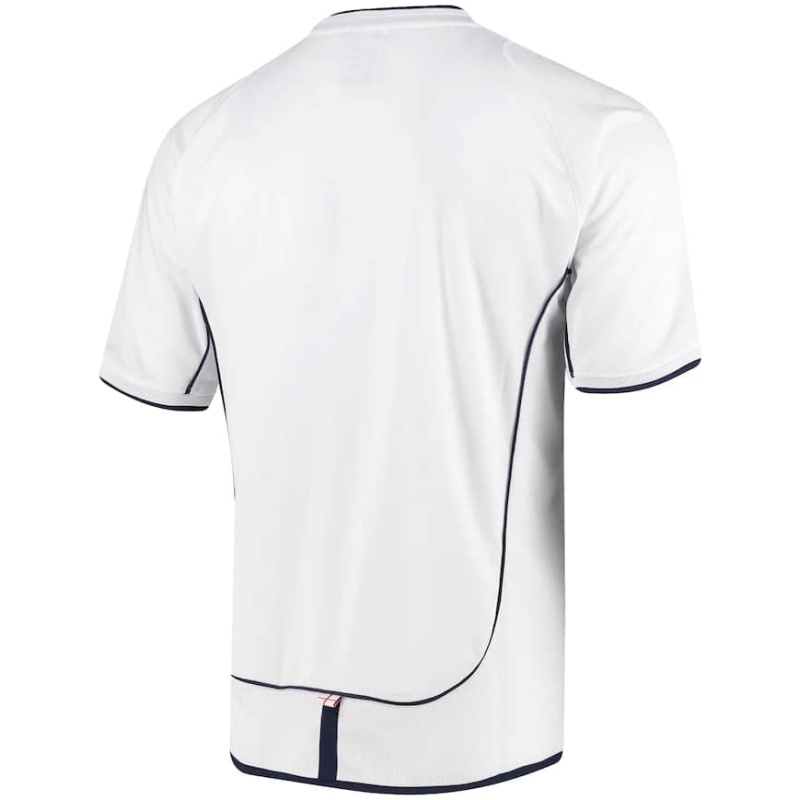 Maillot domicile rétro de l’Angleterre 2002