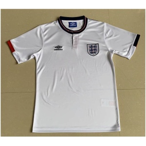 Maillot domicile rétro de l’Angleterre 1989