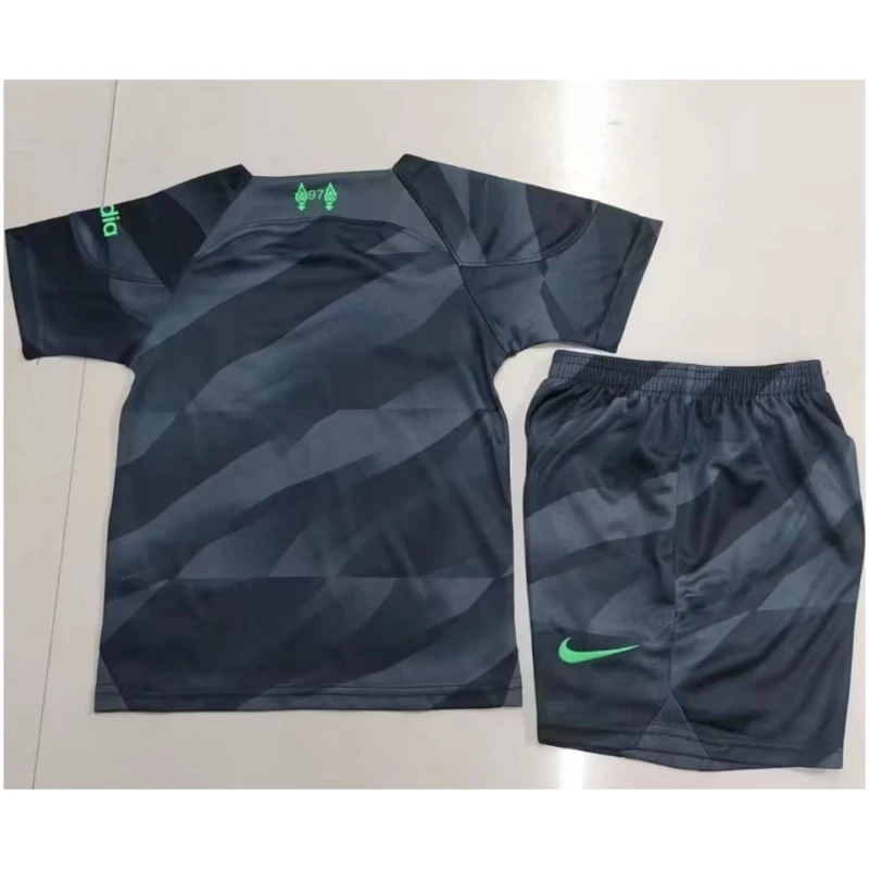 Maillot de Gardien Enfant Liverpool Noir 2023/24