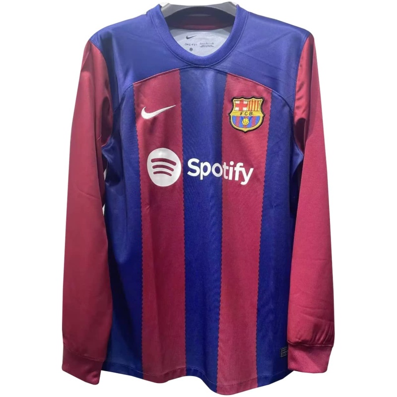 Maillot domicile manches longues de Barcelone 2023/24