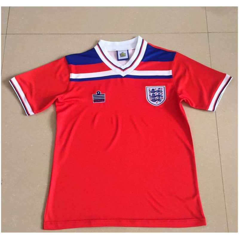 Maillot extérieur rétro de l’Angleterre 1980
