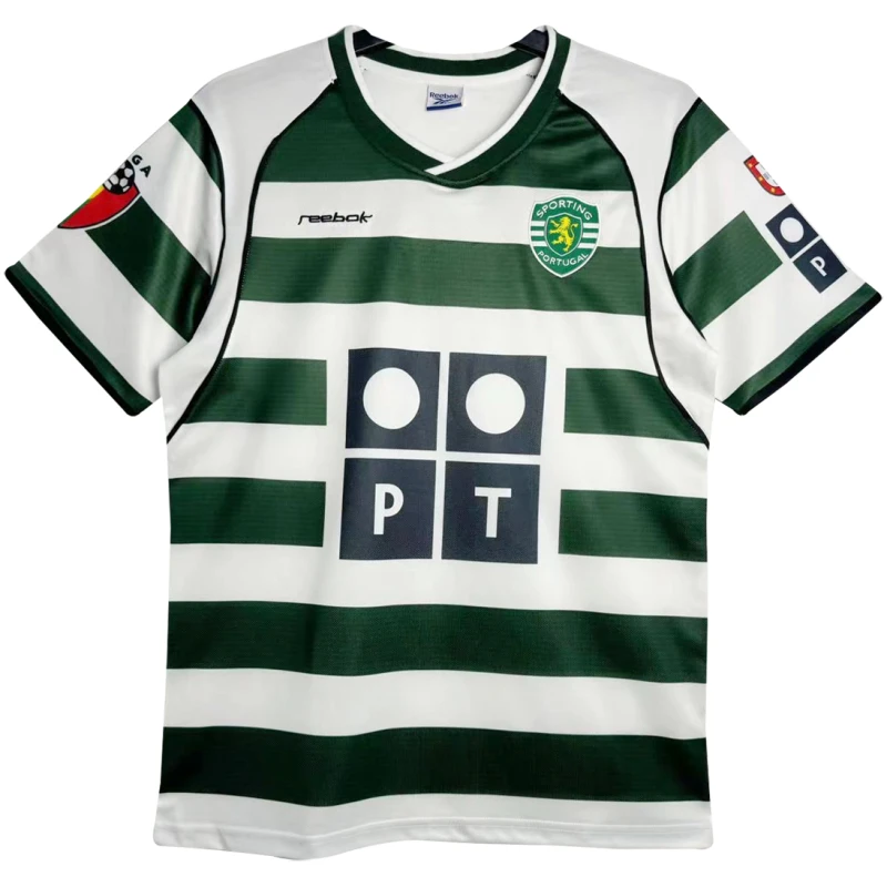 Maillot domicile rétro Sporting Portugal 2001/03