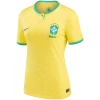 Maillot Domicile Femme Brésil Coupe du Monde de la FIFA Qatar 2022