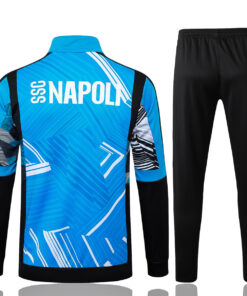 Ensemble de survêtement Napoli Veste + Pantalon Bleu Clair 2024/25
