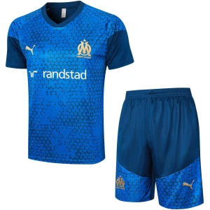 Tenue d’entraînement courte Olympique de Marseille bleue 2023/24