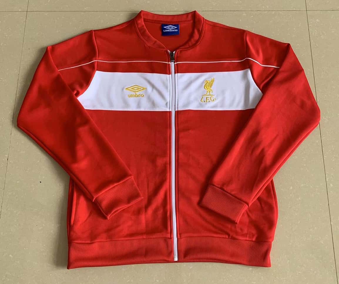 Veste Rétro Liverpool Rouge 1982 photo review