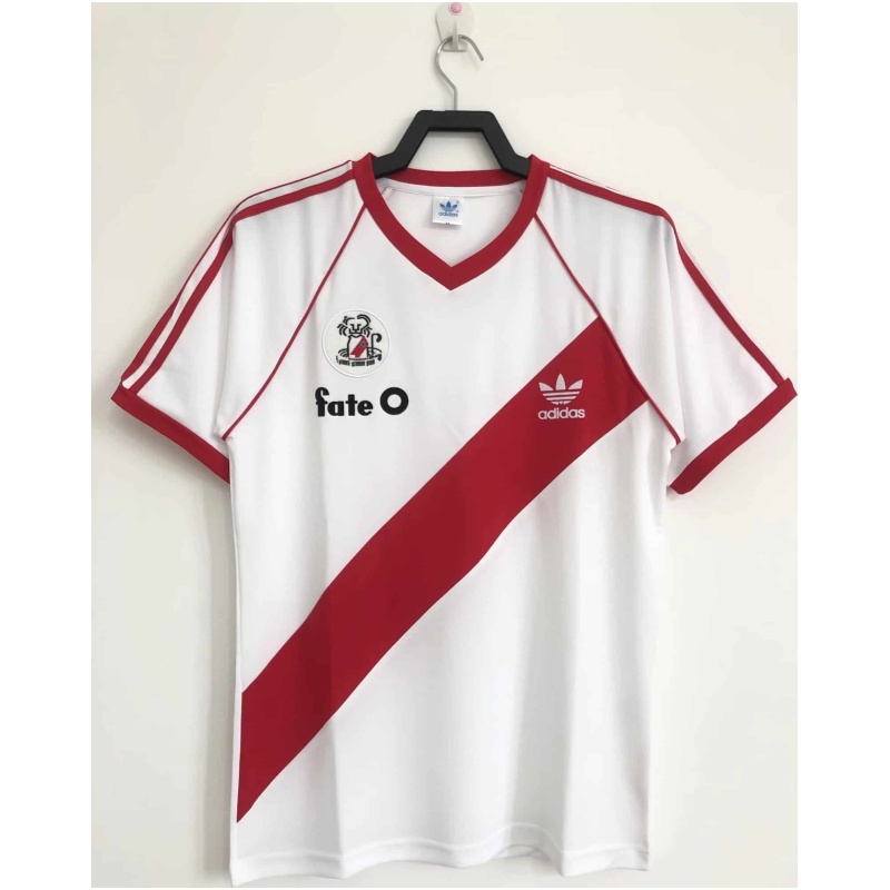 Maillot domicile rétro de River Plate 1986