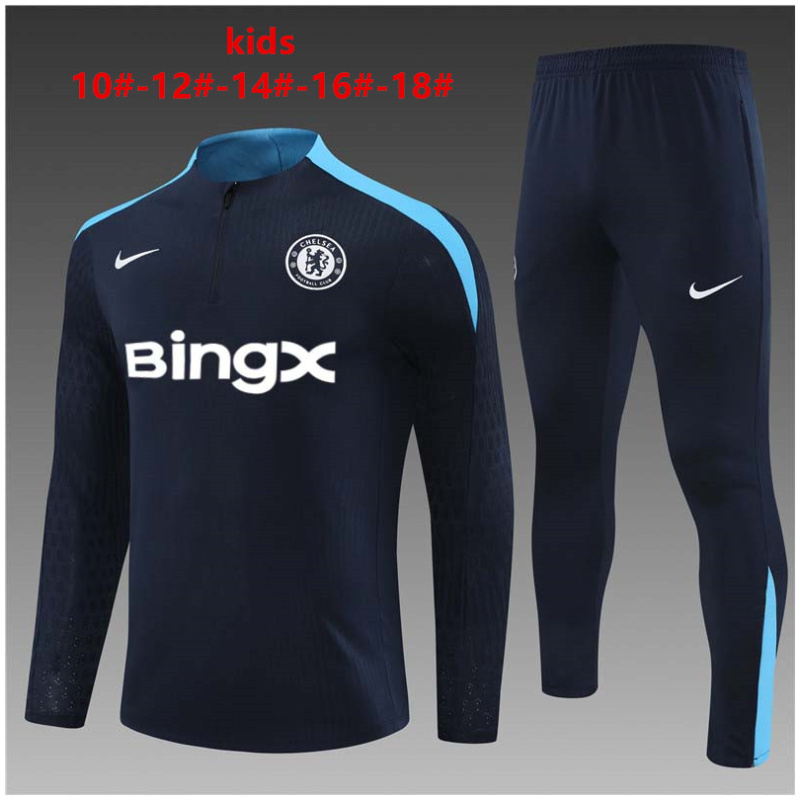 Ensemble d’entraînement enfants Chelsea Royal 2024/25