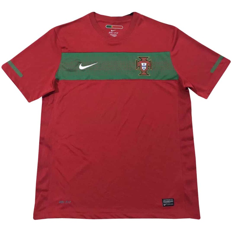 Maillot domicile rétro du Portugal 2010