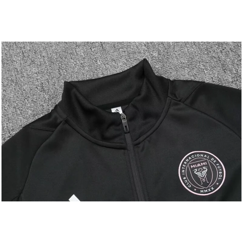 Ensemble de survêtement d’entraînement Miami FC Veste + Pantalon Noir 2023/24