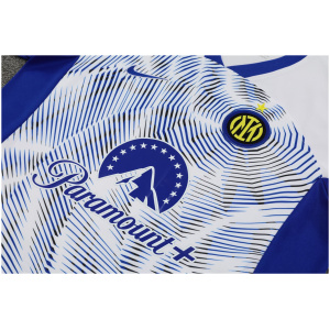 Tenue d'entraînement courte de l'Inter Milan blanche 2024/25