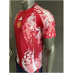 Maillot authentique spécial rouge Manchester United 2024/25 - joueur