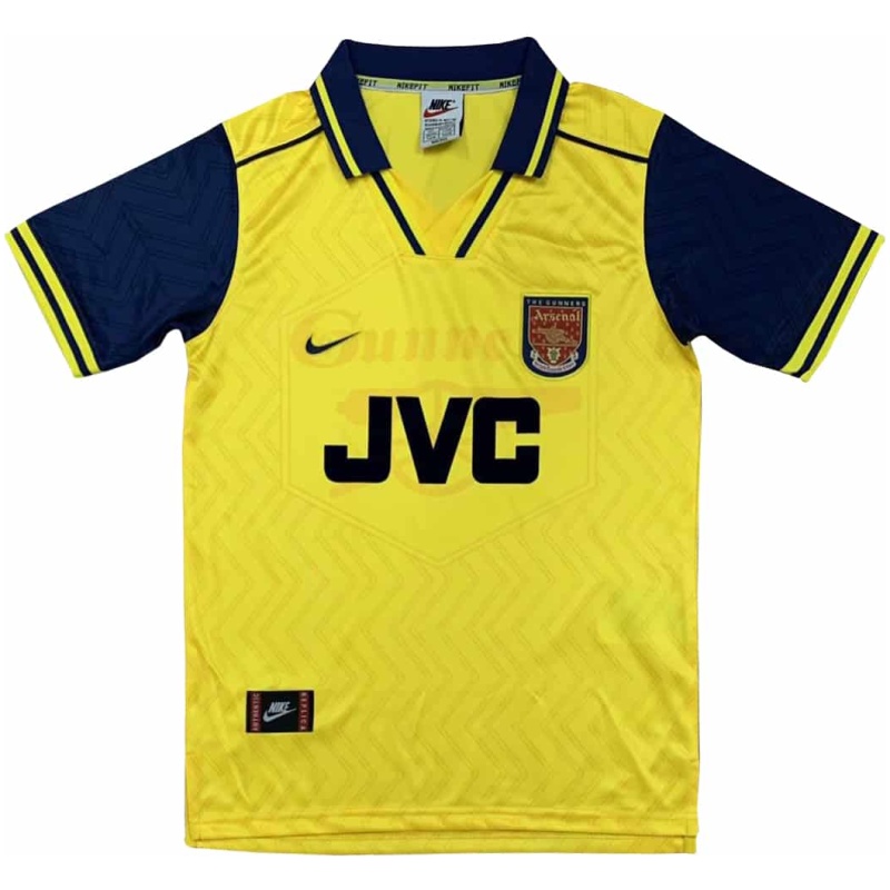Maillot rétro third d’Arsenal 1996