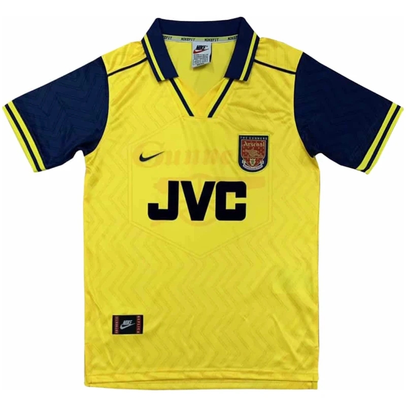 Maillot rétro third d’Arsenal 1996