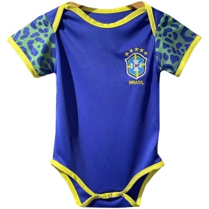 Maillot extérieur du Brésil pour bébés, Coupe du Monde de la FIFA Qatar 2022