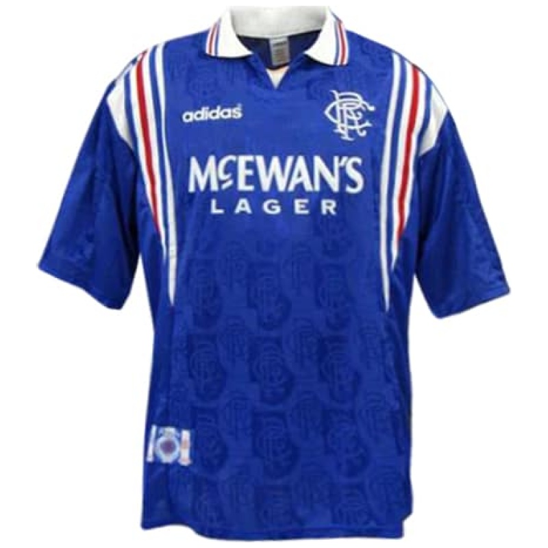 Maillot Domicile Rétro des Rangers 1996/97