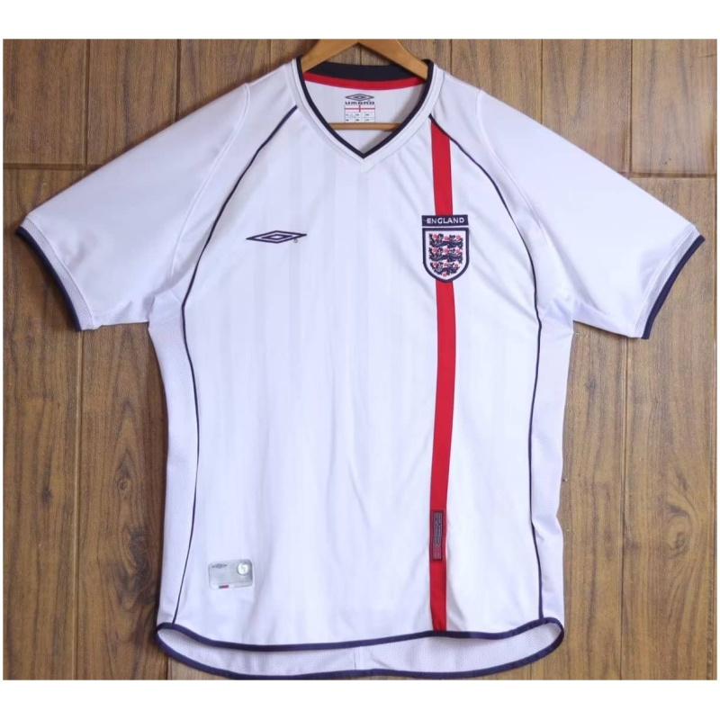 Maillot domicile rétro de l’Angleterre 2002