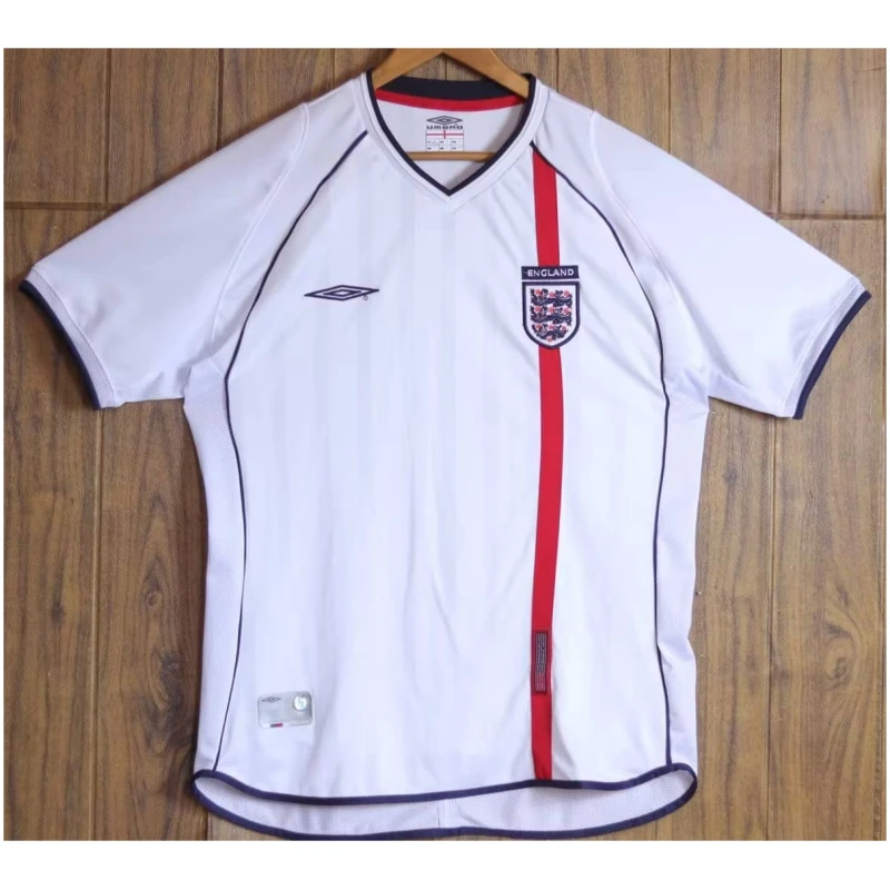 Maillot domicile rétro de l’Angleterre 2002
