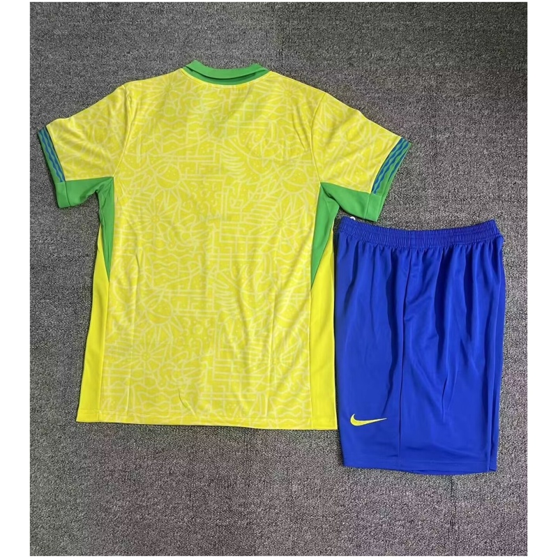 Maillot Domicile Enfants Brésil 2024