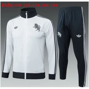 Ensemble de survêtement pour enfants Juventus Veste + Pantalon Gris Clair 2024/25