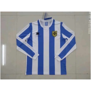 Maillot Rétro Domicile à Manches Longues de l’Argentine 1978