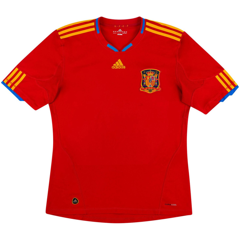 Maillot Domicile Rétro Espagne 2010