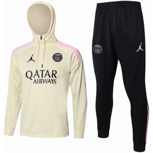 Sweat à capuche et pantalon de survêtement PSG x Jordan Abricot 2024/25
