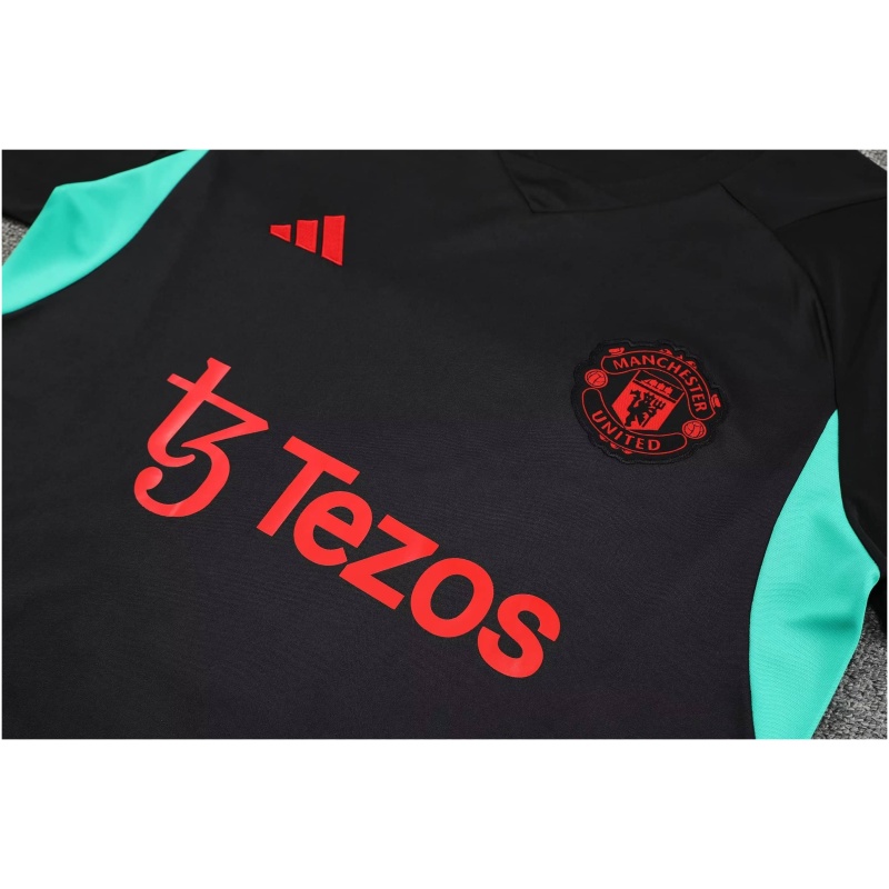 Tenue d’entraînement courte Manchester United Noir II 2023/24